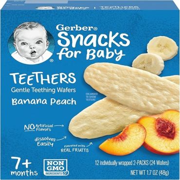 Gerber Teethers Banana Peach, 48G